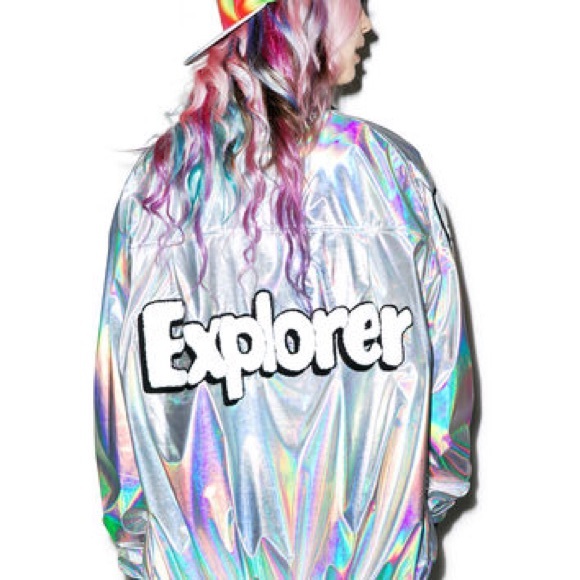 dollskill holo oversized jacket - Picture 2 of 3